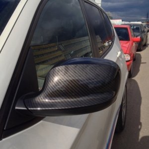 Накладки на зеркала BMW X3.